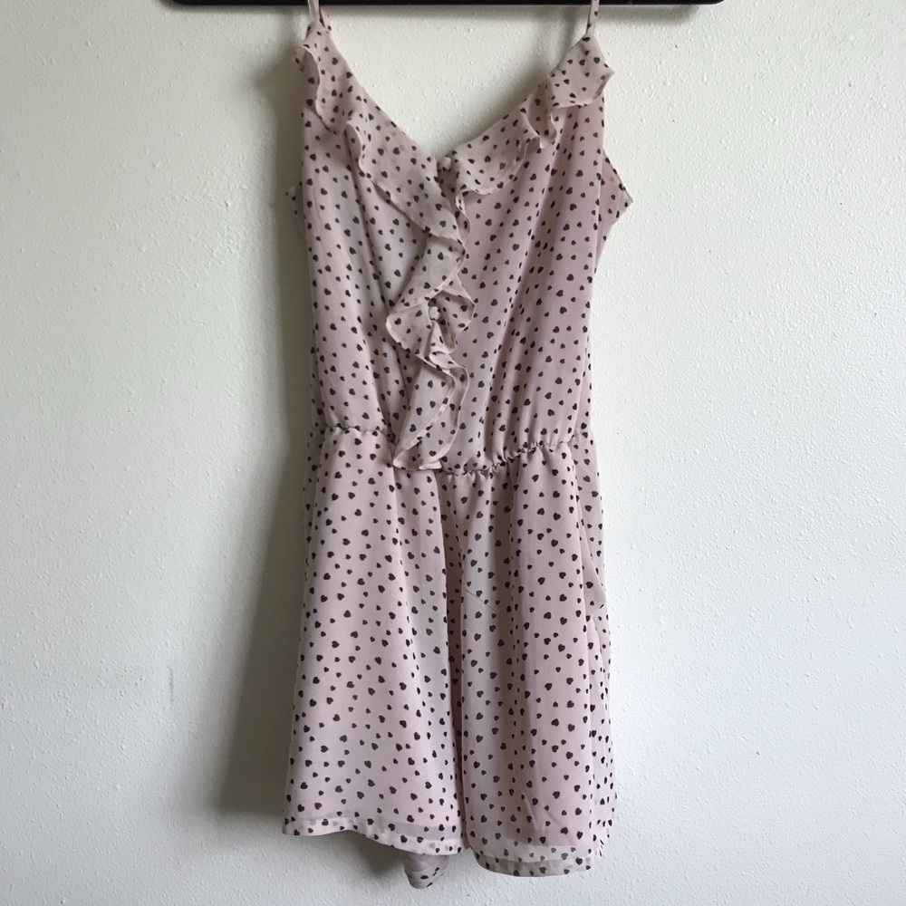 H&M DIVIDED chiffon spaghetti strap romper